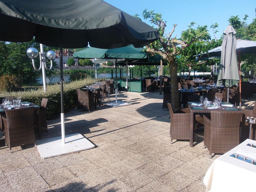 Hotel Restaurant Le Rive Gauche Joigny Exterior foto